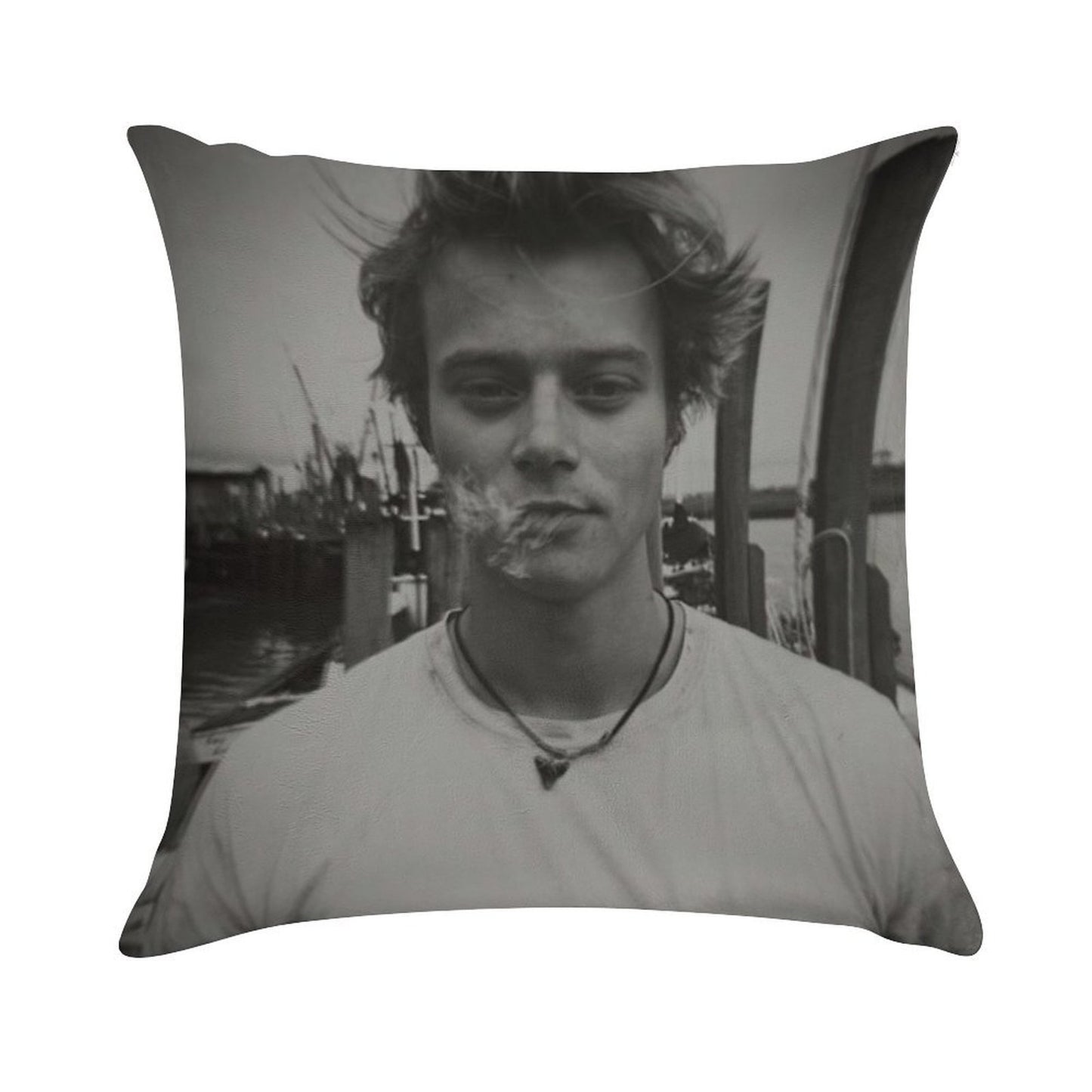 JJ Rudy Pankow Outer Banks Netflix Soft Home Decor Throw Pillow