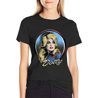 Dolly Parton Western  Tagless Design T-Shirt