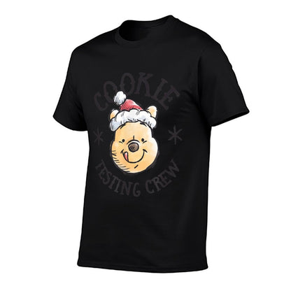 Winnie The Pooh - Holiday Pooh Bear Cookie Testing Crew  High-quality Stitching T-Shirt