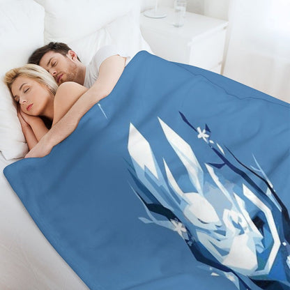 Ori Sleeping - Ori And The Will of Wisps - In The Blind Forest Throw Blanket
