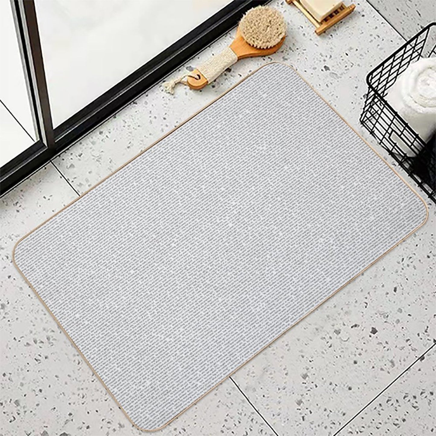 Entire Shrek Script Bath Mat