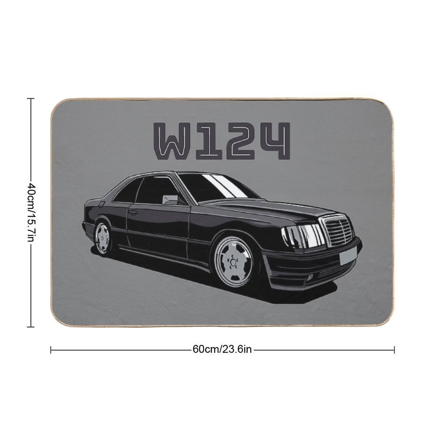 W124 Bath Mat