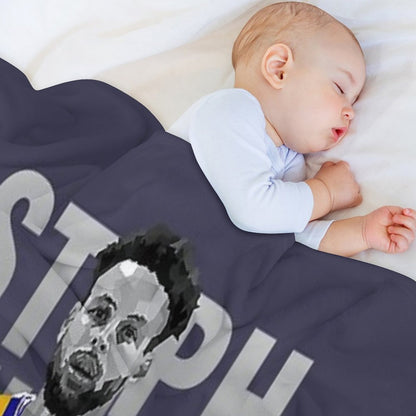 Stephen Curry WPAP Throw Blanket