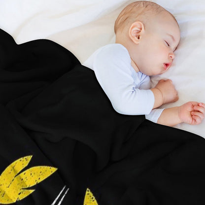 Hades Symbol T-Shirt Throw Blanket