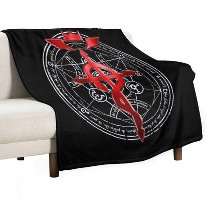 Fullmetal Alchemist Transmutation Symbol Throw Blanket