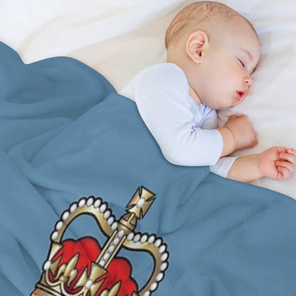 Royal Air Force Badge Throw Blanket
