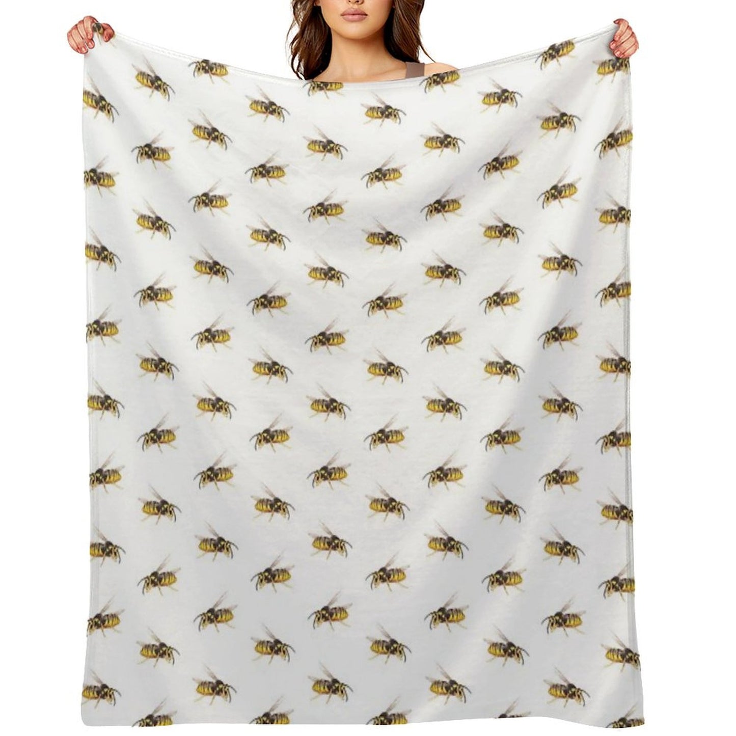The Wasp Throw Blanket