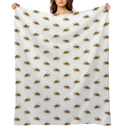The Wasp Throw Blanket