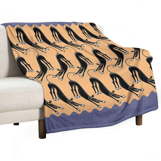 Bowdown Pattern Throw Blanket