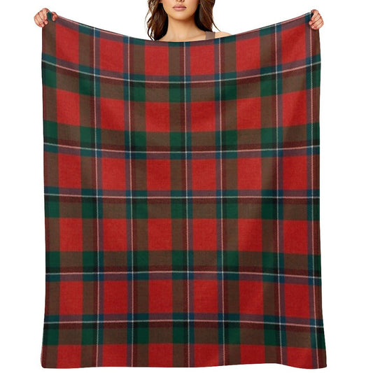 Sinclair Scottish Tartan Throw Blanket