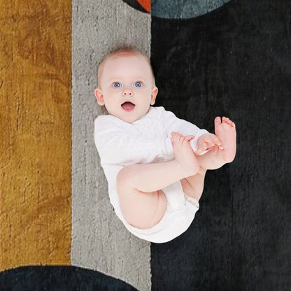 Geometric Shapes Throw Blanket