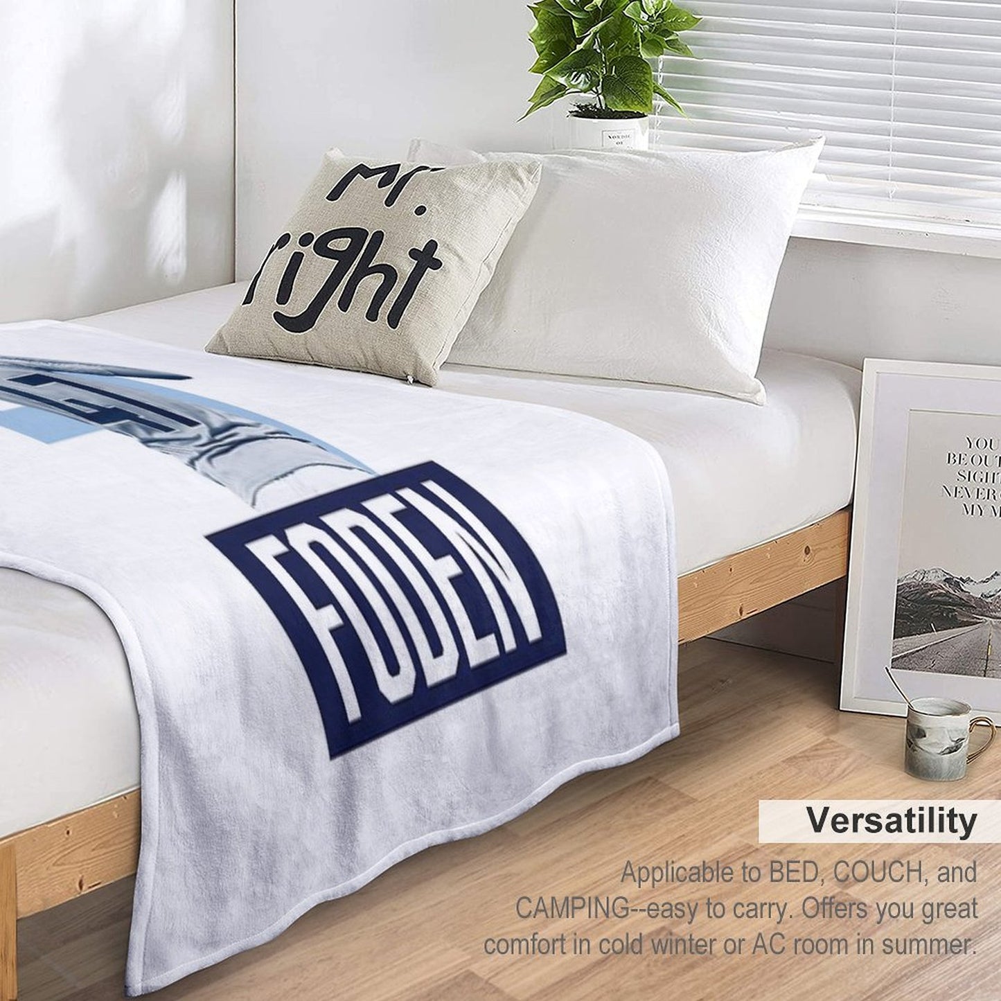 Phil Foden Throw Blanket