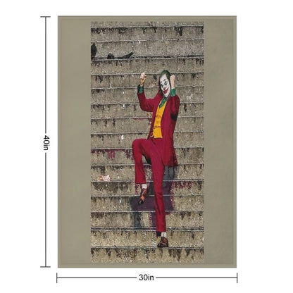 Joker Dance Throw Blanket