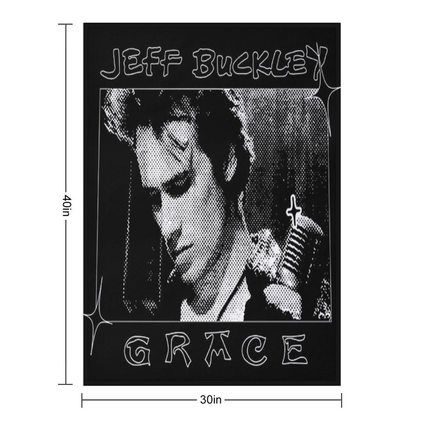 J Buck Grace V2 Throw Blanket