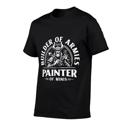 Painting Miniatures Role Playing Game Fantasy Warrior Minis T-Shirt