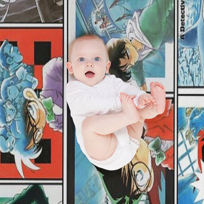 Detective Conan Edit - Color Pages Throw Blanket