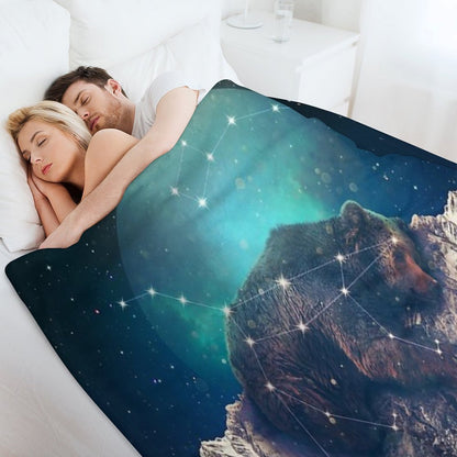 Under The Stars  Ursa Major Throw Blanket