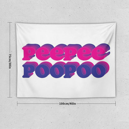 Peepee Poopoo Tapestry