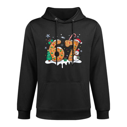 Cookie Lovers Bakers Six Seven 67 Meme Funny Kids Costume Adjustable Hood Hoodie