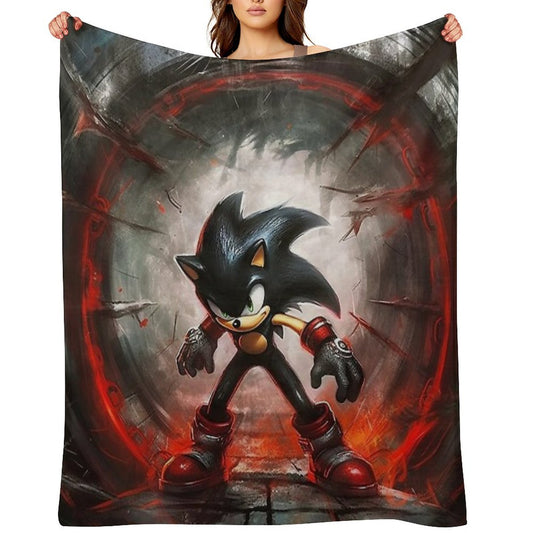 Shadow's Grand Entrance Throw Blanket