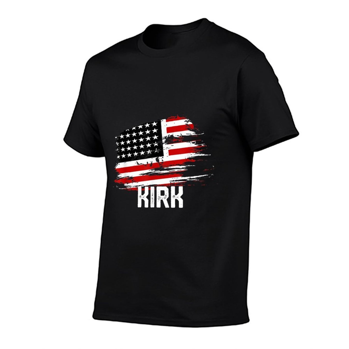 KIRK USA Personalized 4th of July KIRK  Summer-ready Fabric T-Shirt
