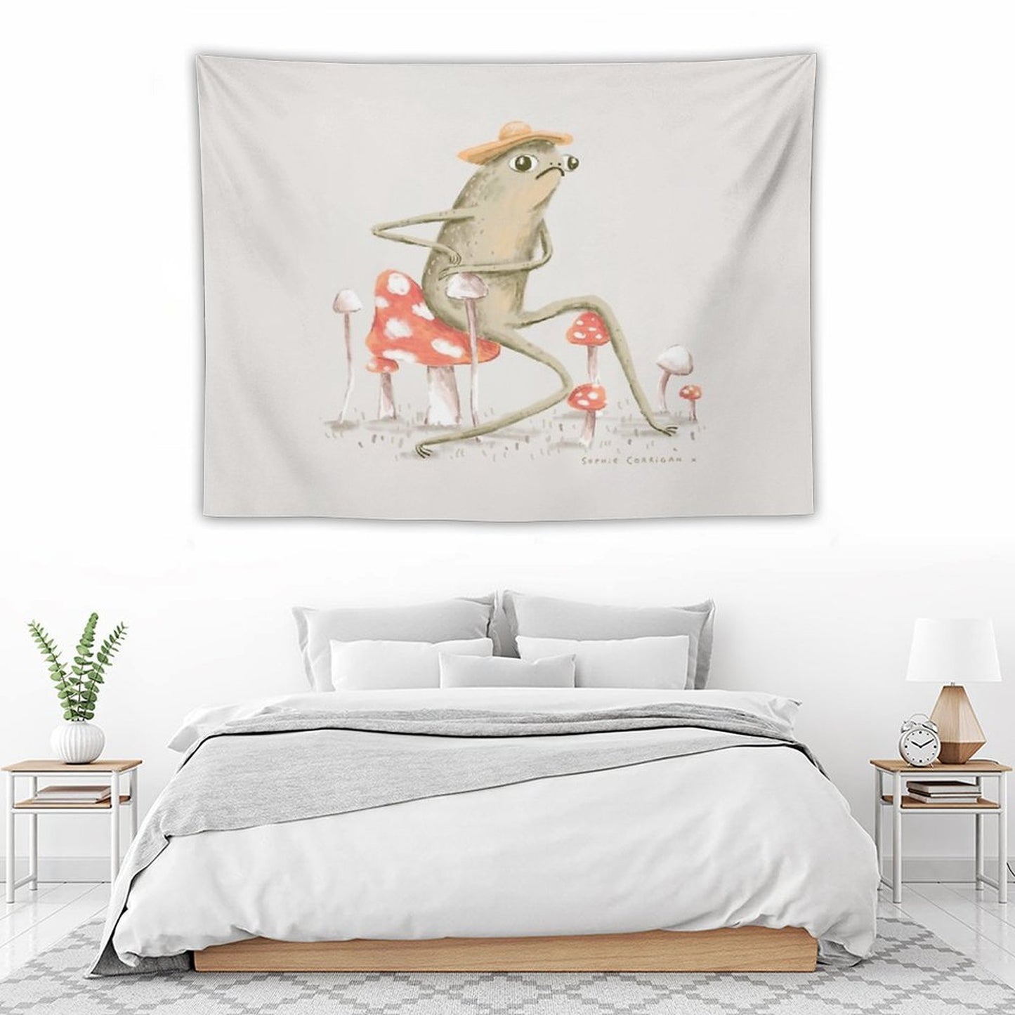 Awkward Toad Tapestry