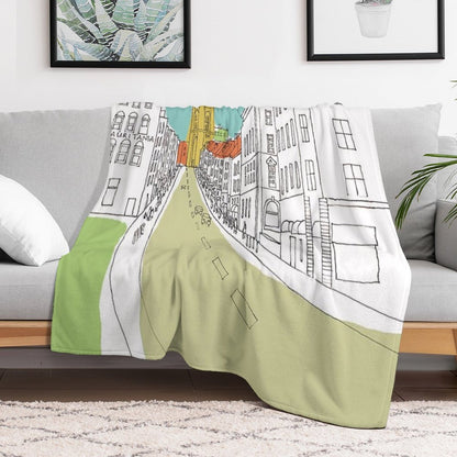 Park Street, Bristol, UK Throw Blanket
