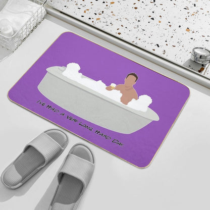 I've Had A Very Long, Hard Day Bath Mat