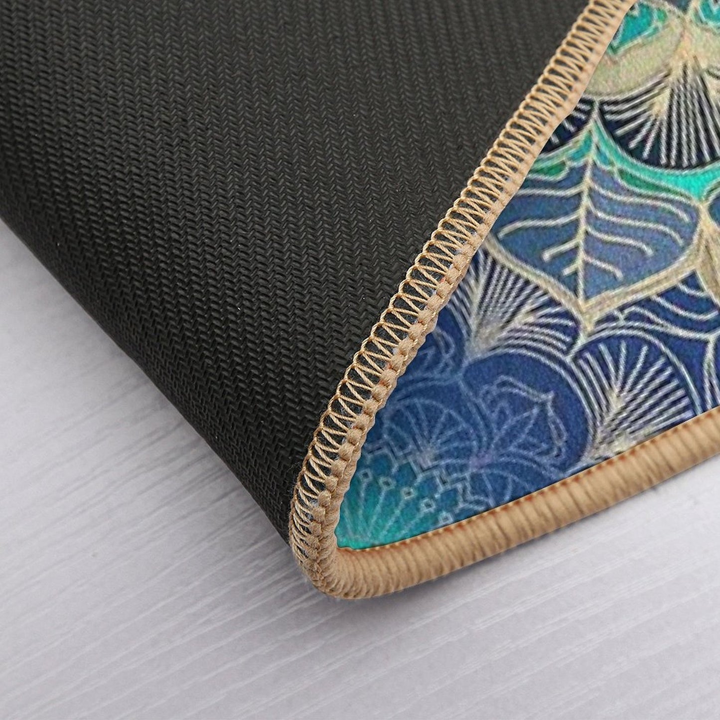 Midnight Bloom  Eco-Friendly Bath Mat