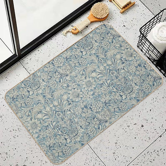 William Morris Sunflower Bath Mat
