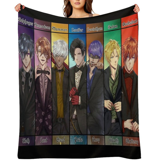 Obey Me Throw Blanket