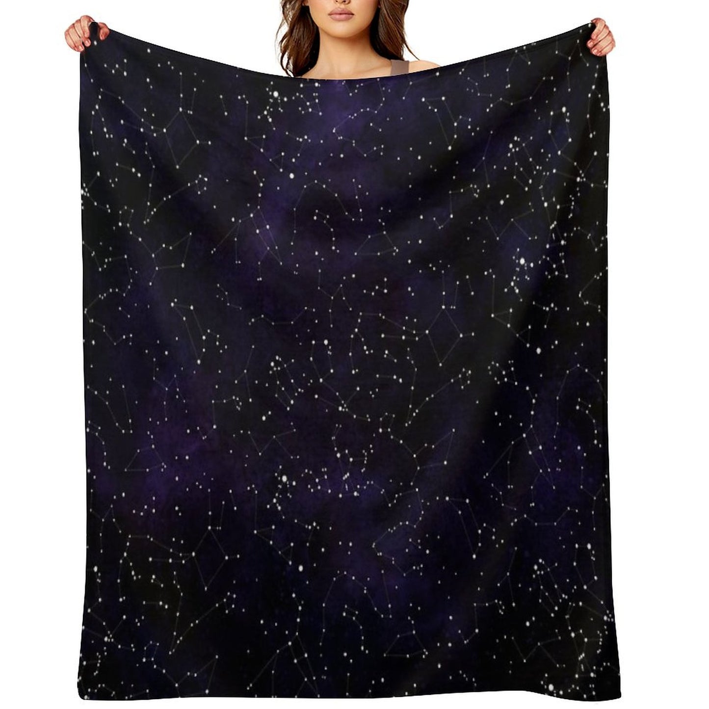 Northern Hemisphere Constellations Throw Blanket