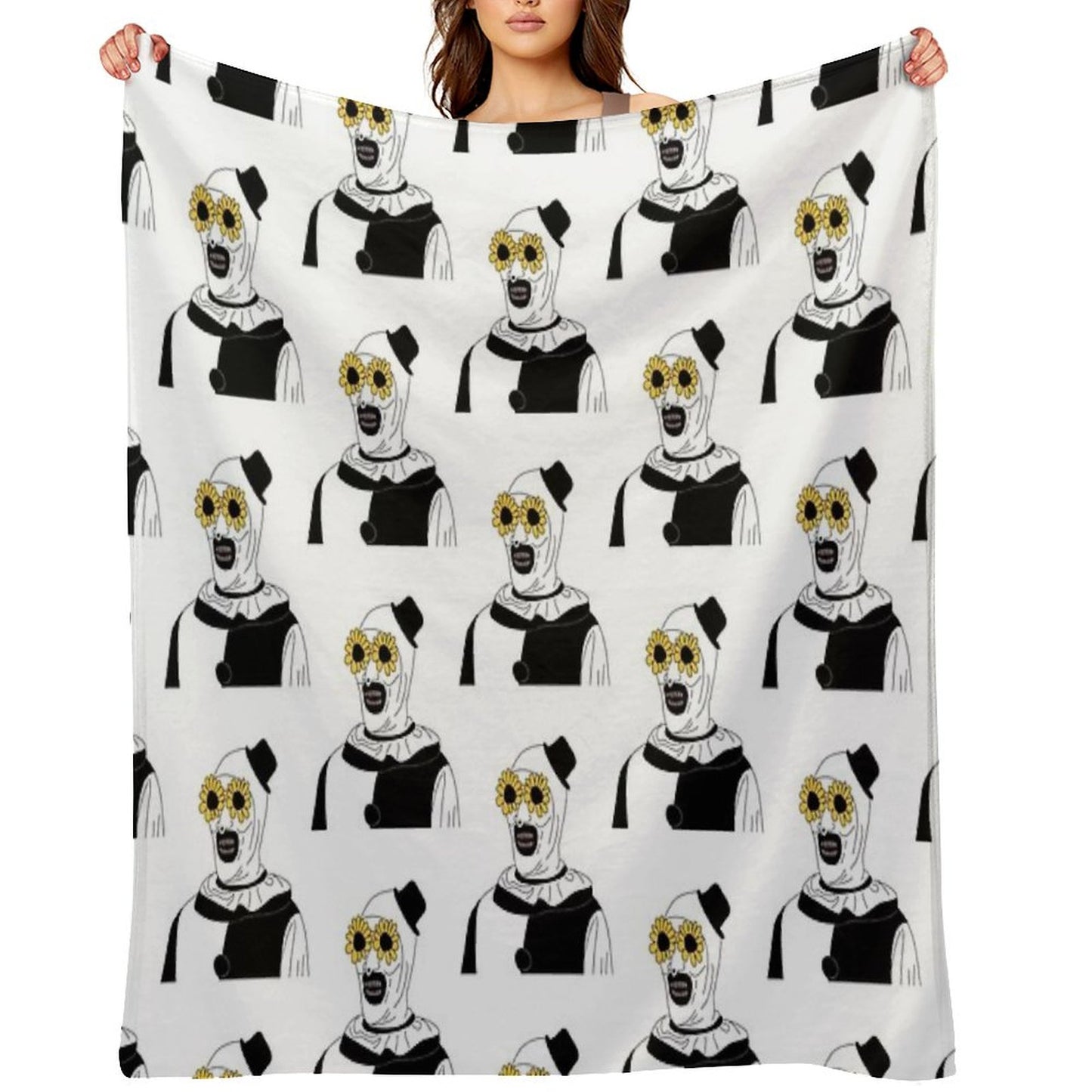Art The Clown - Terrifier Classic Throw Blanket