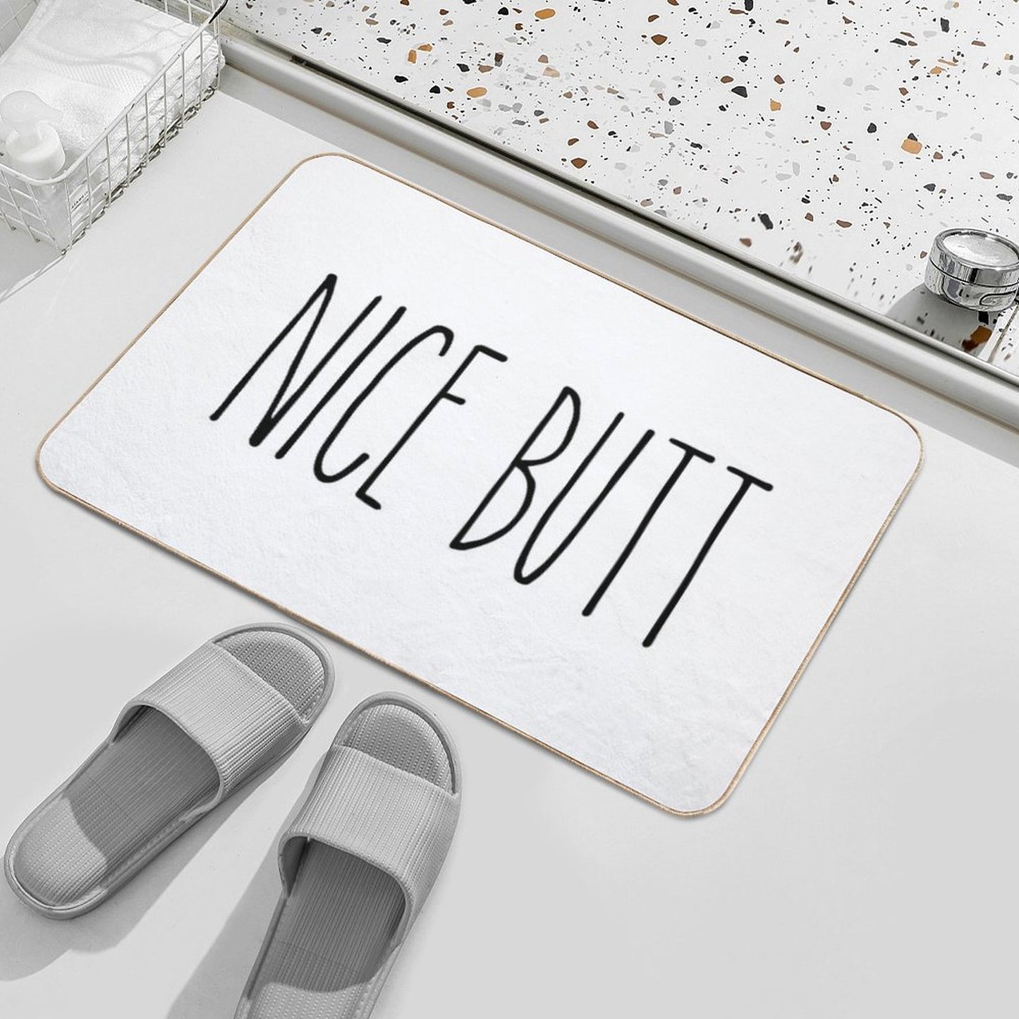 Nice Butt Bath Mat