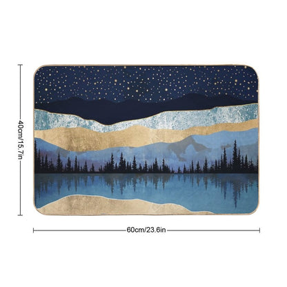 Midnight Lake Bath Mat