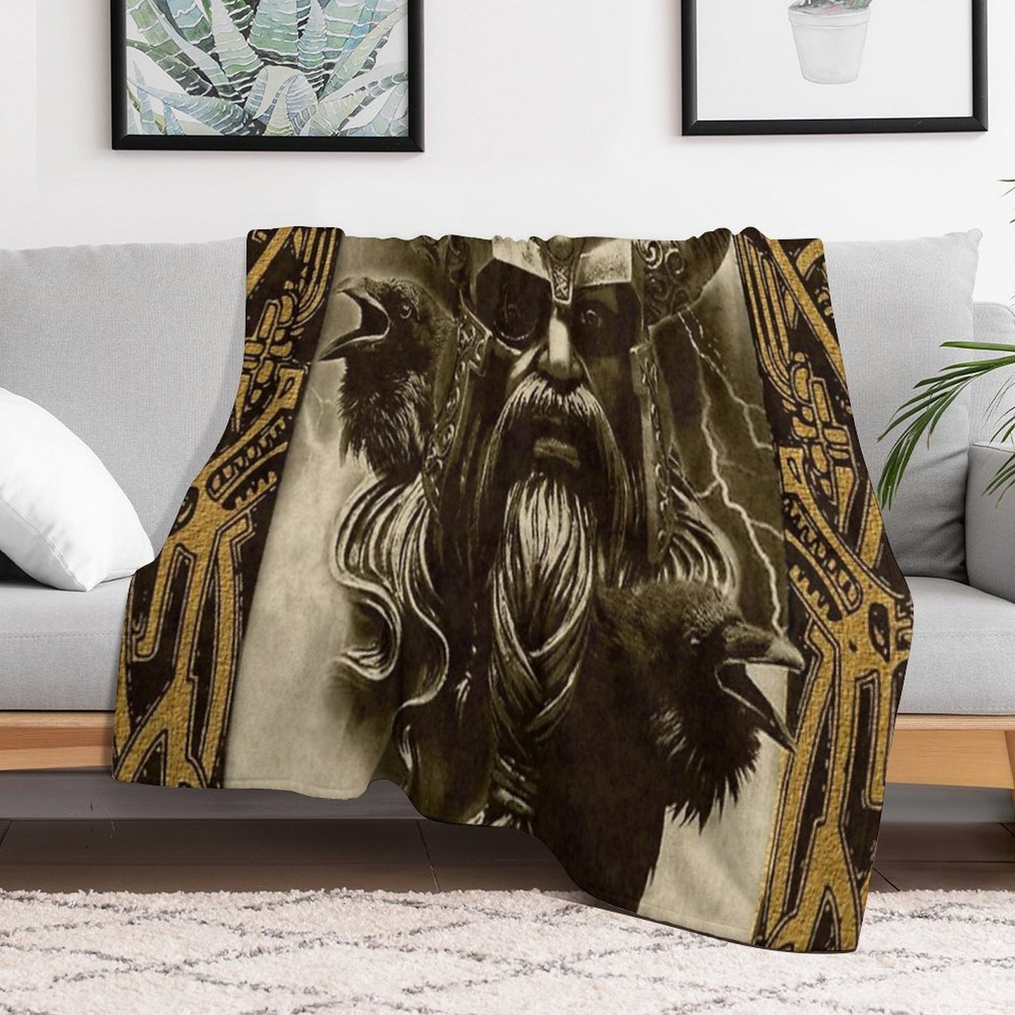 Odin Throw Blanket
