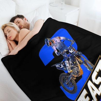 Eli Tomac ET3 Throw Blanket