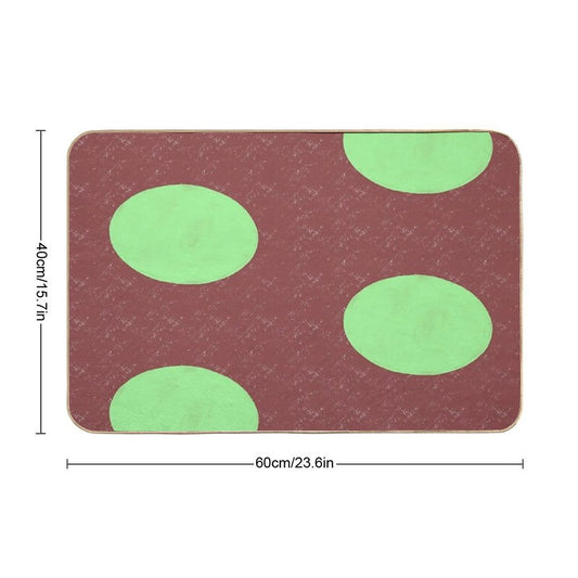 Cup Top Or Bottom  Rapid-Drying Bath Mat