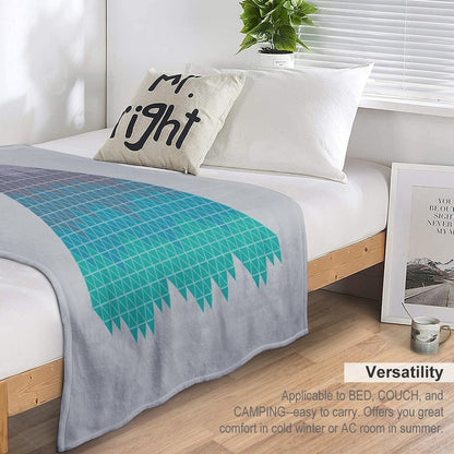 Many Mountains Throw Blanket