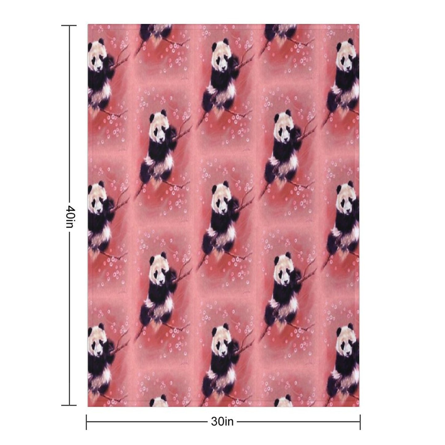 Panda Throw Blanket