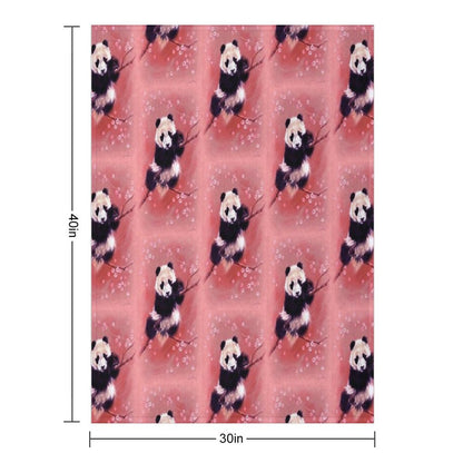 Panda Throw Blanket