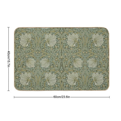 Pimpernel by William Morris, 1876 Bath Mat