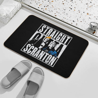 Straight Outta Scranton - Lazy Scranton Bath Mat