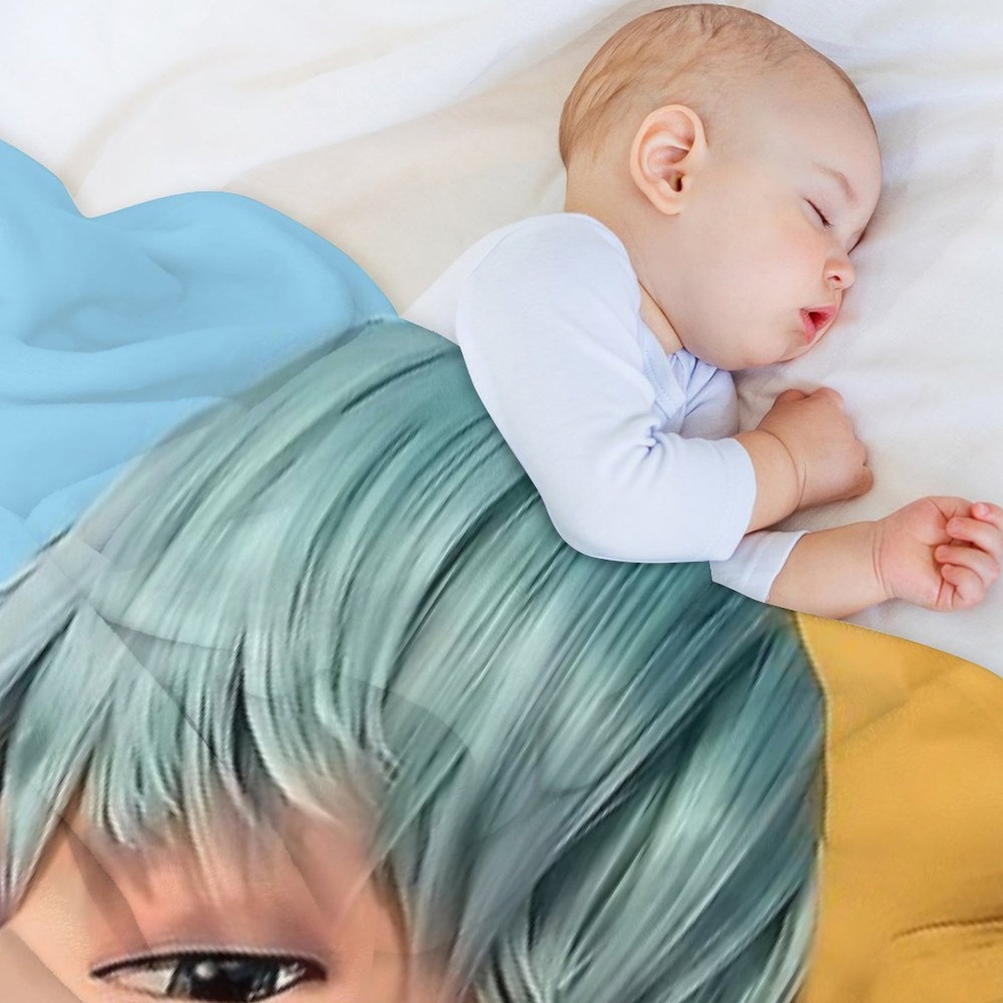 BABY Saja Boys Kpop Demon Hunters Throw Blanket