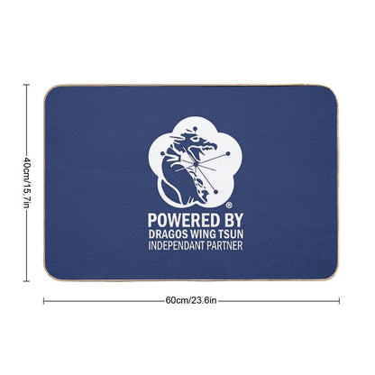 POWERED BY DRAGOS WING TSUN COLLECTION  Easy To Clean Bath Mat