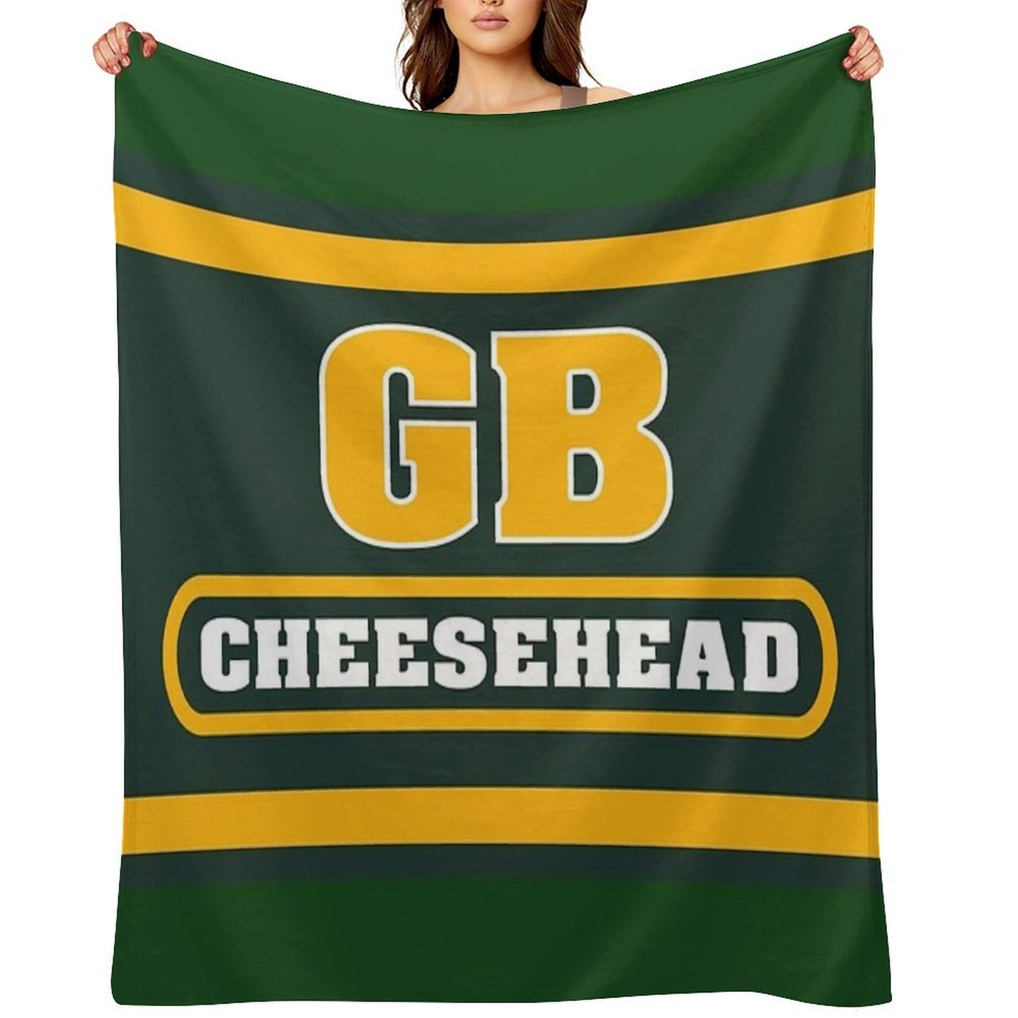 Cheesehead Bar Throw Blanket