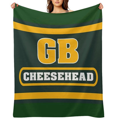 Cheesehead Bar Throw Blanket