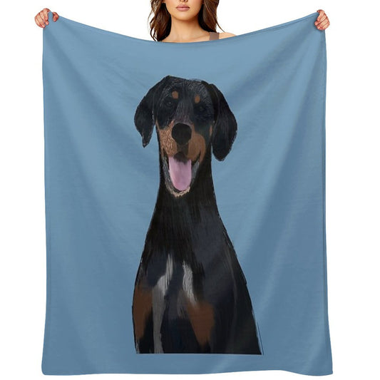 The Dog Throw Blanket