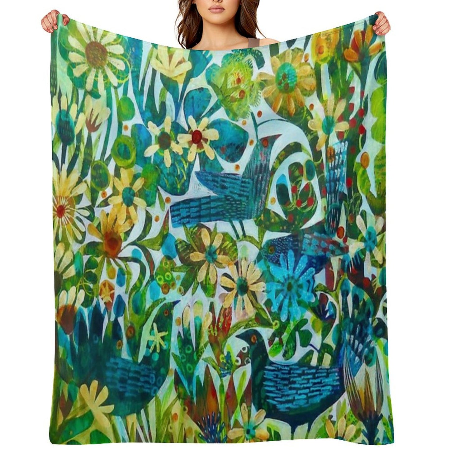 Summer Light, An Este MacLeod Design Throw Blanket