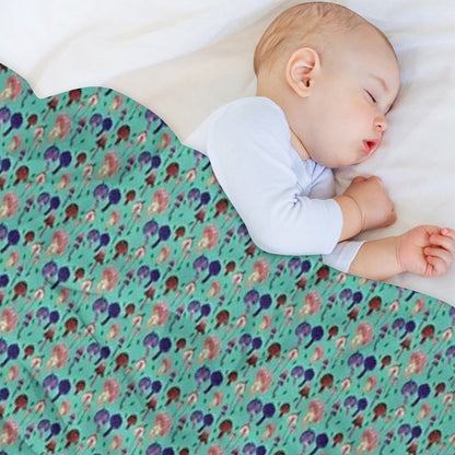 Fungus Schmungus Throw Blanket